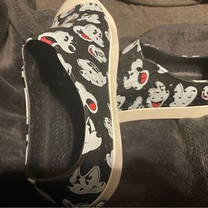 Adult Mickey Mouse native shoes from wdw